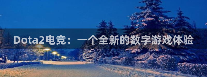 乐鱼电竞网站：Dota2电竞：一个全新的数字游戏体验
