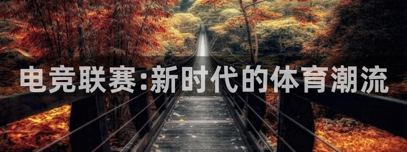 乐鱼电竞：电竞联赛:新时代的体育潮流