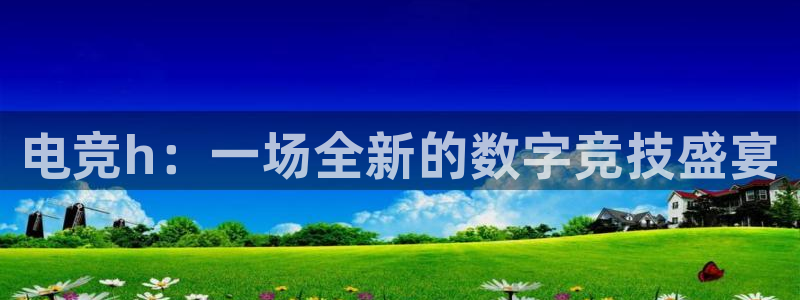 乐鱼电竞官网：电竞h：一场全新的数字竞技盛宴