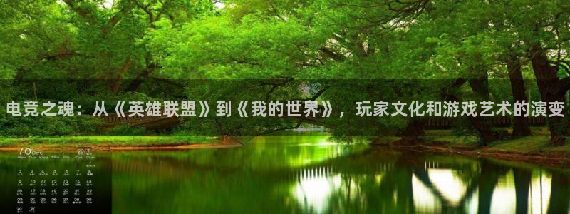 乐鱼电竞app：电竞之魂：从《英雄联盟》到《我的世界》，玩家文化和游戏艺术的演变
